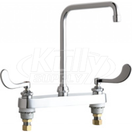 Chicago 527-HA8-317ABCP Hot and Cold Water Sink Faucet