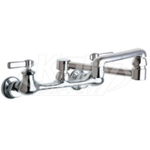 Chicago 540-LDDJ13ABCP Hot and Cold Water Sink Faucet