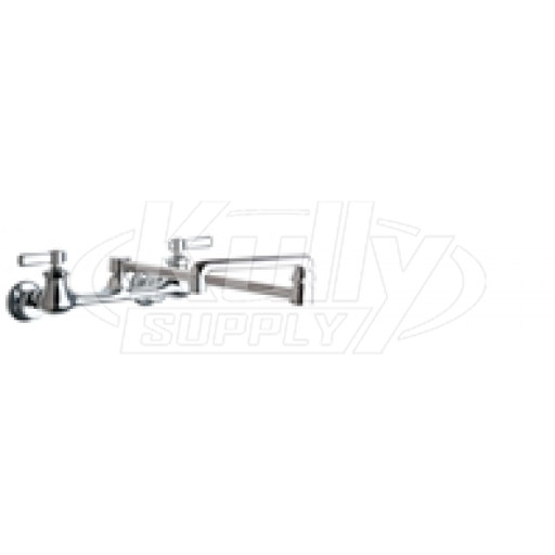 Chicago 540-LDDJ18ABCP Hot and Cold Water Sink Faucet