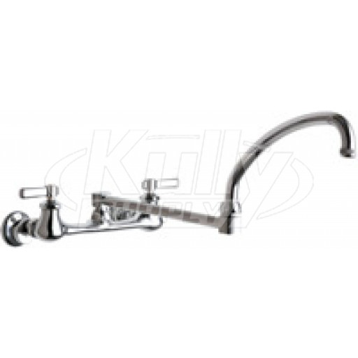 Chicago 540-LDDJ21ABCP Hot and Cold Water Sink Faucet