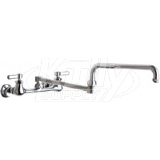 Chicago 540-LDDJ26ABCP Hot and Cold Water Sink Faucet