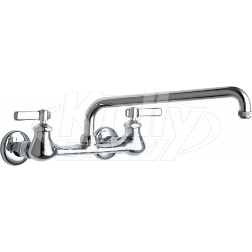 Chicago 540-LDL12E1WXFABCP Hot and Cold Water Sink Faucet