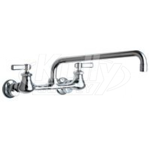 Chicago 540-LDL12VPAABCP Hot and Cold Water Sink Faucet