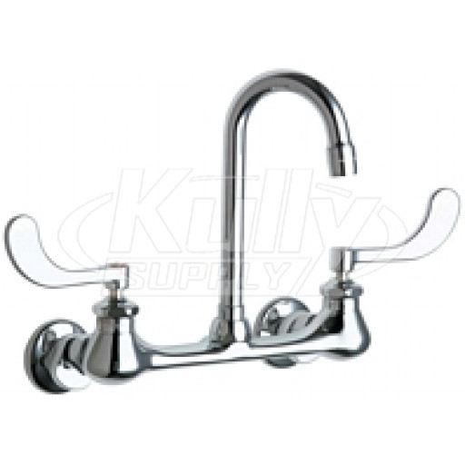 Chicago 631-E35ABCP Hot and Cold Water Sink Faucet