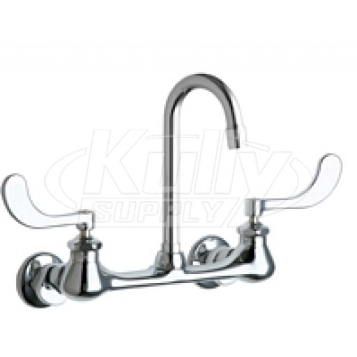 Chicago 631-GN1AE1ABCP Hot and Cold Water Sink Faucet