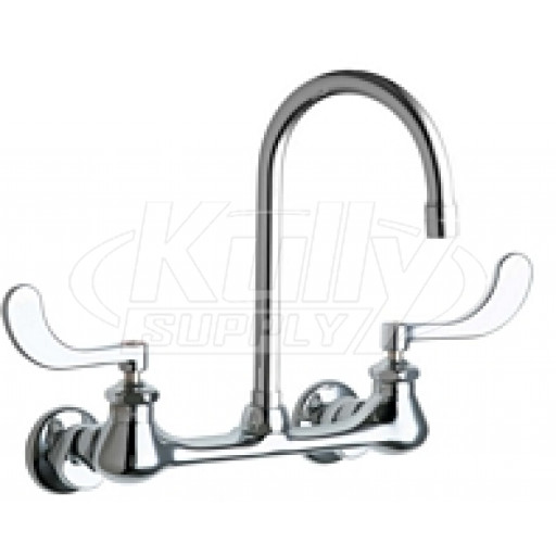 Chicago 631-GN2AE3VPABCP Hot and Cold Water Sink Faucet