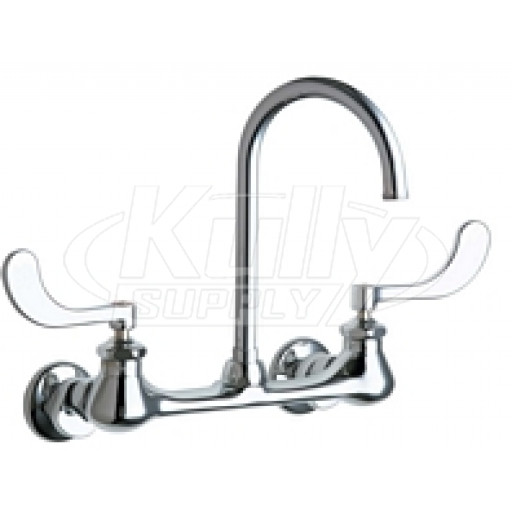 Chicago 631-GN2FCABCP Hot and Cold Water Sink Faucet
