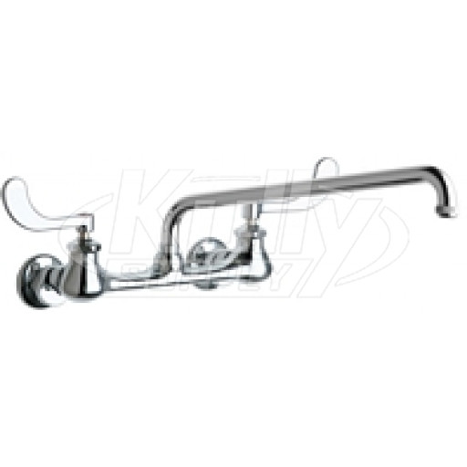 Chicago 631-L15ABCP Hot and Cold Water Sink Faucet