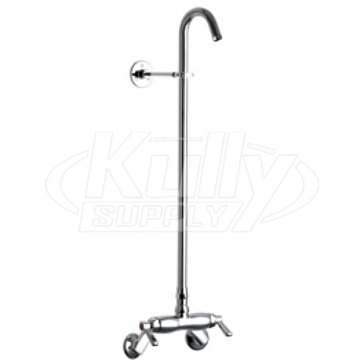 Chicago 756-LEORCF Exposed Two Handle Shower Fitting Only