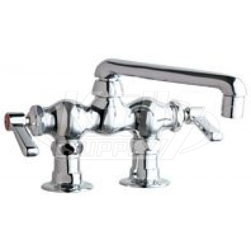 Chicago 772-XKABCP Hot and Cold Water Sink Faucet
