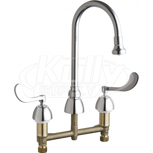 Chicago 786-ABCP Concealed Hot and Cold Water Sink Faucet