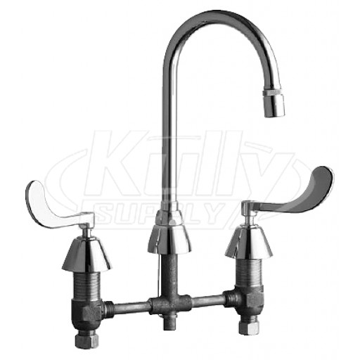 Chicago 786-E29XKABCP E-Cast Concealed Kitchen Sink Faucet