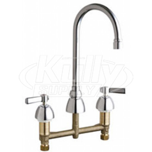 Chicago 786-E3-369VPAABCP Concealed Hot and Cold Water Sink Faucet