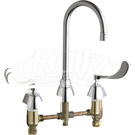 Chicago 786-E35VPCABCP Concealed Hot and Cold Water Sink Faucet