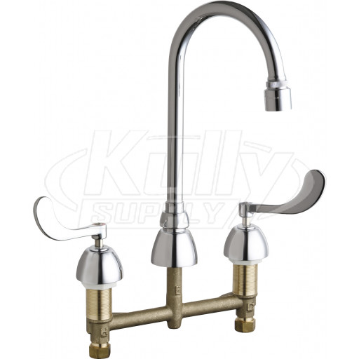 Chicago 786-E36VPABCP Concealed Hot and Cold Water Sink Faucet