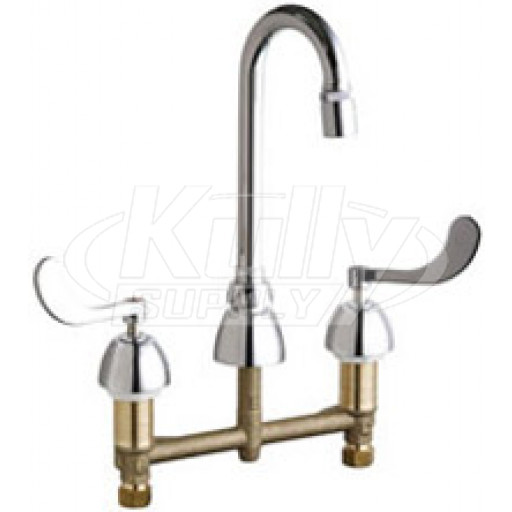 Chicago 786-GN1AE29ABCP Concealed Hot and Cold Water Sink Faucet