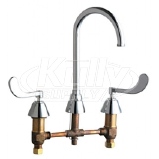 Chicago 786-GN8AFCABCP Concealed Hot and Cold Water Sink Faucet