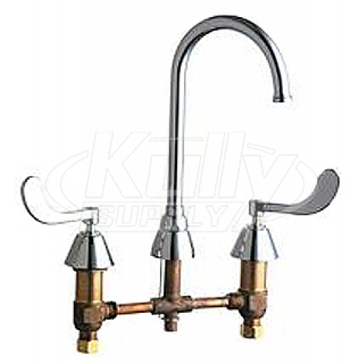 Chicago 786-GN8FCABCP E-Cast Concealed Kitchen Sink Faucet