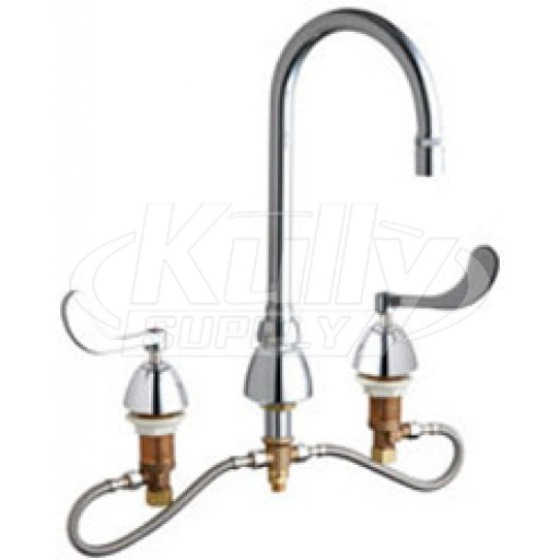 Chicago 786-HGN2AE29-317AB Concealed Hot and Cold Water Sink Faucet