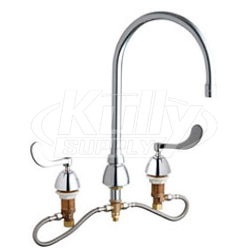 Chicago 786-HGN8AE3-317AB Concealed Hot and Cold Water Sink Faucet