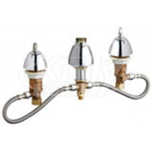 Chicago 786-HLESHAB Concealed Hot and Cold Water Sink Faucet