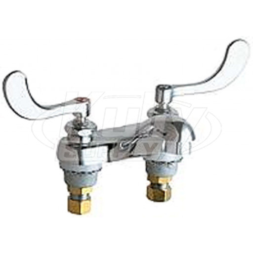 Chicago 802-VE2805-317ABCP E-Cast Lavatory Faucet