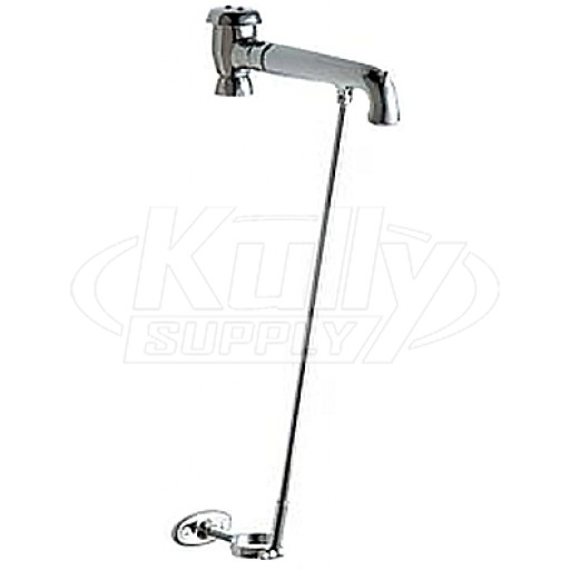 Chicago 814-SVBJKCP Rigid Atmospheric Vacuum Breaker Spout 