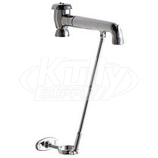 Chicago 815-SVBJKCP Rigid Atmospheric Vacuum Breaker Spout Chrome 