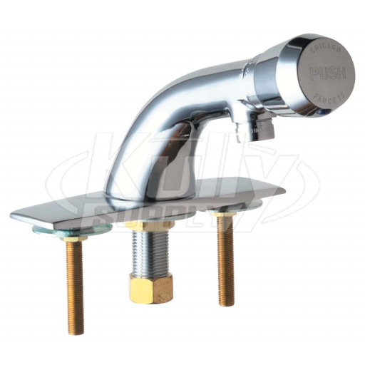 Chicago 857-E12-665PSHCP Lavatory Metering Faucet