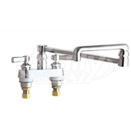 Chicago 891-DJ18ABCP Hot and Cold Water Sink Faucet