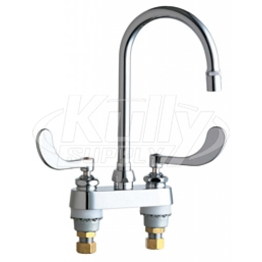 Chicago 895-317GN2AE36ABCP Hot and Cold Water Sink Faucet