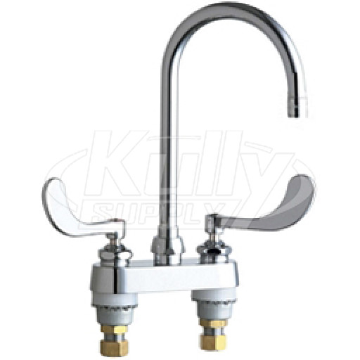 Chicago 895-317GN2BE3MAB Hot and Cold Water Sink Faucet