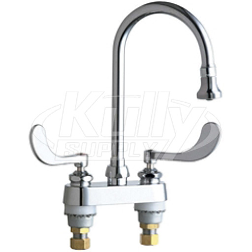 Chicago 895-317GN2BE4ABCP Hot and Cold Water Sink Faucet