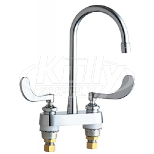 Chicago 895-317RGD2ABCP Hot and Cold Water Sink Faucet