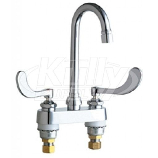 Chicago 895-317XKVPAABCP Hot and Cold Water Sink Faucet