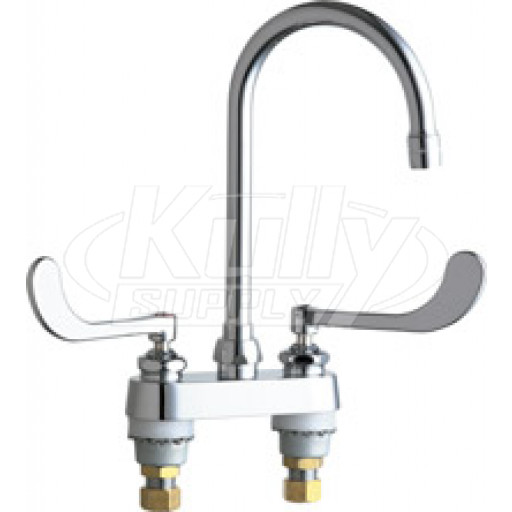 Chicago 895-GN2AE3-319ABCP Hot and Cold Water Sink Faucet