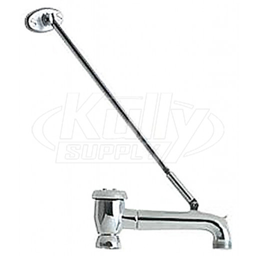 Chicago 897-SJKCP Rigid Atmospheric Vacuum Breaker Spout Chrome