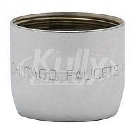 Chicago E2605-5JKABCP 0.5 GPM (1.9 L/min) Non-Aerating Spray Pressure Compensating Econo-Flo with Adapter 