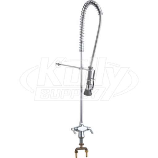 Chicago 919-TFABCP Deck Mounted Pre-Rinse Fitting
