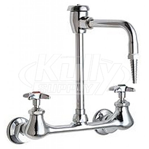 Chicago 943-WSLCP Combo Hot & Cold Water Faucet