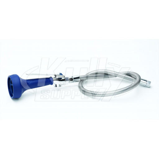 T&S Brass B-0100-08C Low Flow Pre-Rinse Spray Valve W/ Flexible Stainless Steel Hose