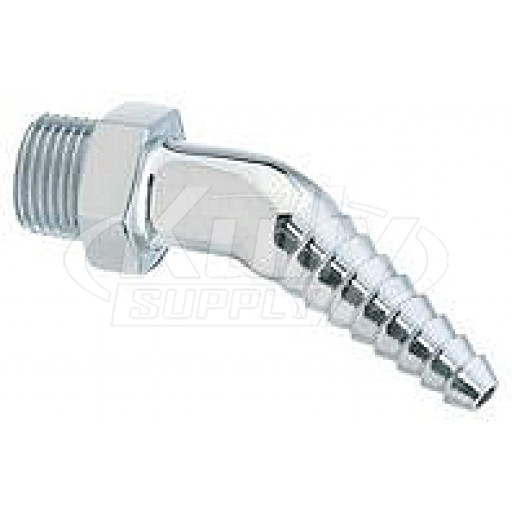 Chicago E7XTJKCP Laboratory 30 Angled Serrated Nozzle Outlet
