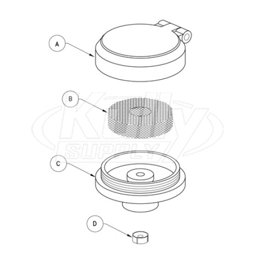 Guardian FS Spray Head Assembly Parts Breakdown