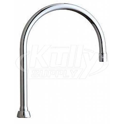 Chicago GN8AE3JKCP Gooseneck Spout Chrome (Discontinued)