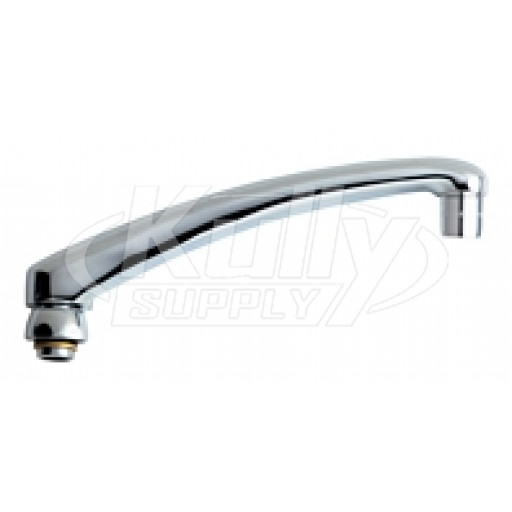 Chicago L8JKABCP 8" L Type Swing Spout 