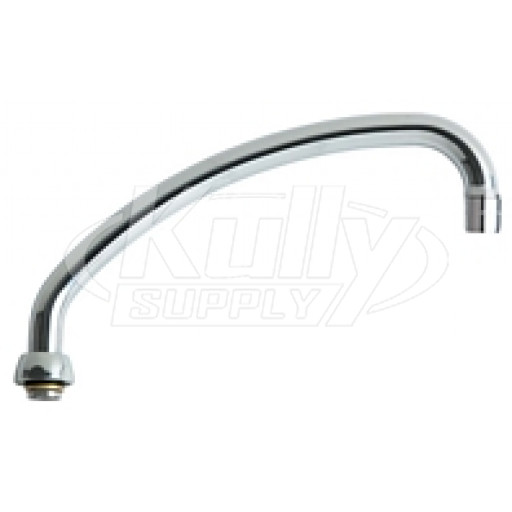 Chicago L9JKABCP 9-1/2" L Type Swing Spout 