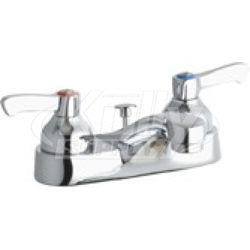 Elkay LK403L2 4" Centerset Lavatory Faucet, 2 Handle w/ Pop-Up