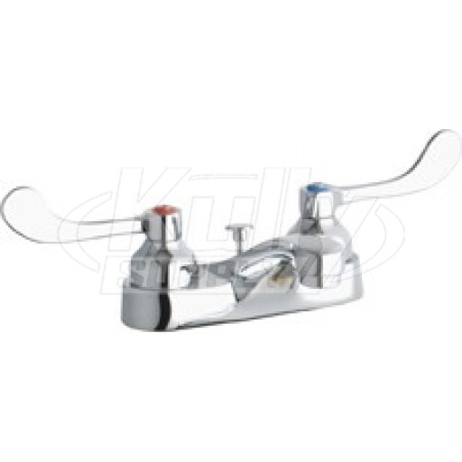 Elkay LK403T4 4" Centerset Lavatory Faucet, 2 Handle w/ Pop-Up