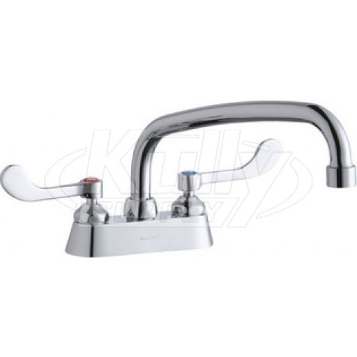 Elkay LK406AT10T4 4" Centerset Deck Mount Faucet