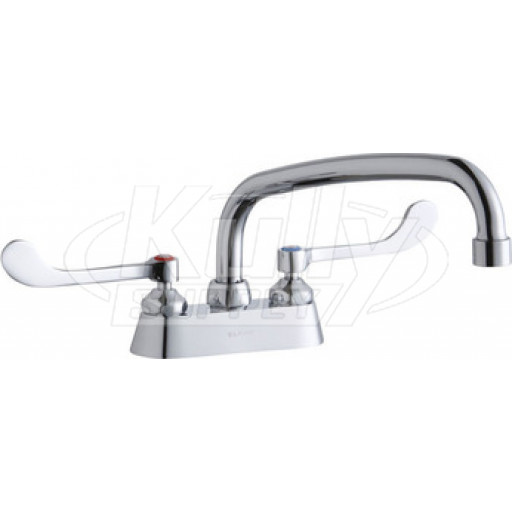 Elkay LK406AT10T6 4" Centerset Deck Mount Faucet